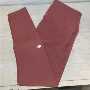 ALO Yoga Terracotta Leggings 25"